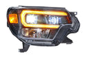 Morimoto XB Hybrid LED Headlights Amber DRL 2012-2015 Toyota Tacoma