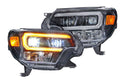 Morimoto XB Hybrid LED Headlights Amber DRL 2012-2015 Toyota Tacoma