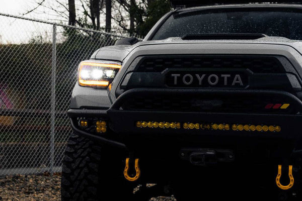 Morimoto XB LED Headlights Amber DRL 2016+ Toyota Tacoma