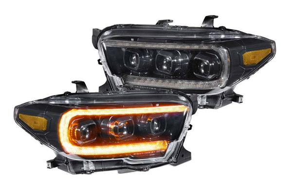 Morimoto XB LED Headlights Amber DRL 2016+ Toyota Tacoma