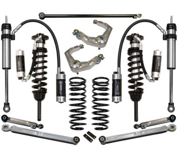 Icon 0-3.5" Suspension System - Stage 7 Tubular Kit for 2003-2009 Toyota 4Runner 4WD RWD