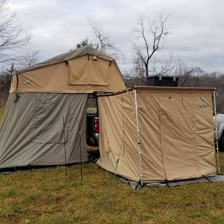 Tuff Stuff® Awning Camp Shelter Room W/ PVC Floor, 280G Material, 6.5′ x 8'