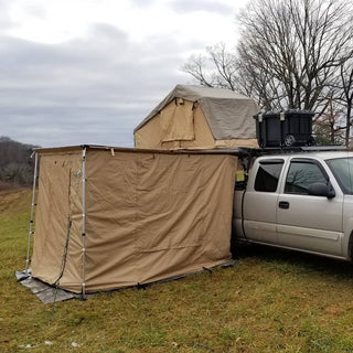 Tuff Stuff® Awning Camp Shelter Room W/ PVC Floor, 280G Material, 6.5′ x 8'