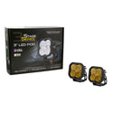 Diode Dynamics - SS3 SAE/DOT Yellow Pro LED Pod (Pair)